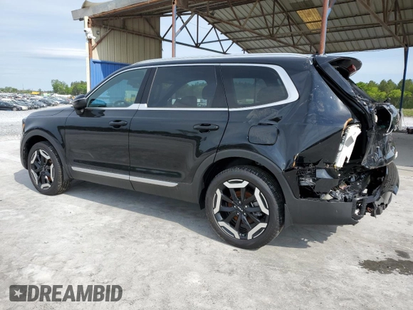 2024 Kia Telluride EX with VIN 5XYP34GC4RG567204, listed as a Copart auction lot 51854495 with 5,164 mi miles and Salvage Title. Bid and sale history available at carsss.com. Image 2.