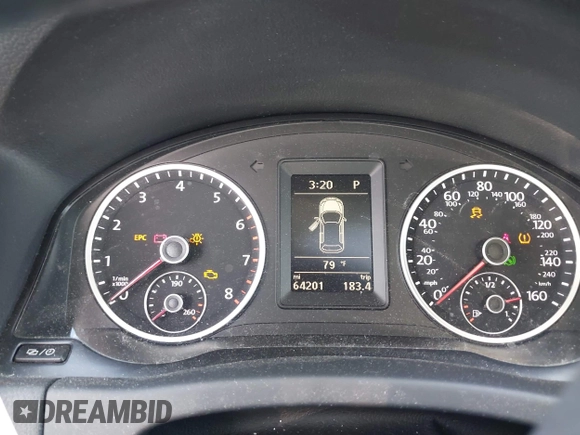 2015 Volkswagen Tiguan SE with VIN WVGAV7AX5FW509612, listed as a IAAI auction lot 42020599 with 64,201 mi miles and . Bid and sale history available at DreamBid. Image 7.