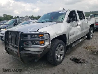 2015 Chevrolet Silverado 1500 LTZ with VIN 3GCUKSEC6FG534425, listed as a Copart auction lot 61126973 with 149,519 mi miles and Salvage Title. Bid and sale history available at carsss.com. Image 1.