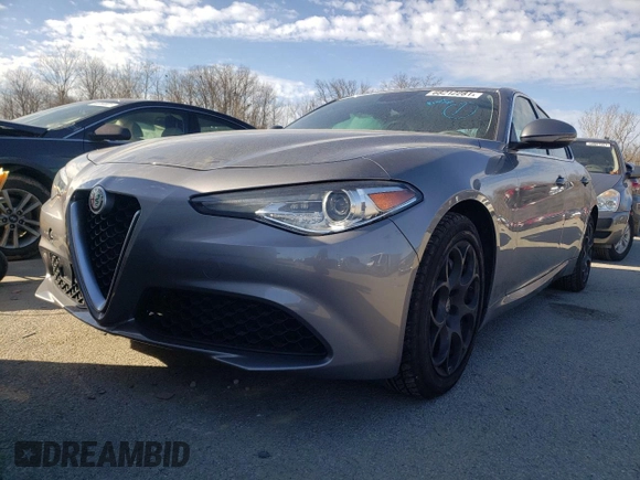2017 Alfa Romeo Giulia with VIN ZARFAEDN3H7531860, listed as a Copart auction lot 37292263 with 26,222 mi miles. Bid and sale history available at carsss.com. Image 2.