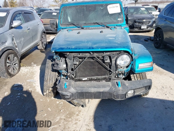 2024 Jeep Wrangler Sport S z VIN 1C4RJXN60RW254747, wystawiony jako IAAI lot #41428706 z przebiegiem 13 642 mil mil oraz . Historia ofert i sprzedaży dostępna na DreamBid. Obrazek 12.