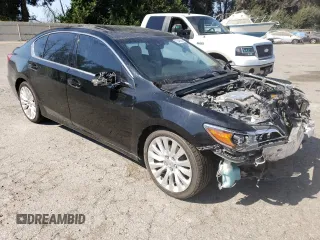 2015 Acura RLX Tech Pkg with VIN JH4KC1F50FC000840, listed as a Copart auction lot 73849204 with 147,403 mi miles and Clean Title. Bid and sale history available at carsss.com. Image 4.