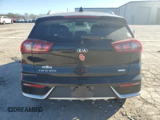 2017 Kia Niro Touring with VIN KNDCE3LC3H5055143, listed as a Copart auction lot 88364405 with 0 mi miles and Salvage Title. Bid and sale history available at carsss.com. Image 6.