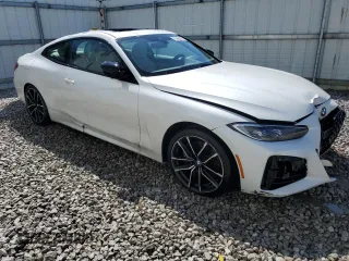 2021 BMW 4 Series M440i xDrive with VIN WBA13AR00MCF97899, listed as a Copart auction lot 50577695 with 23,817 mi miles and Clean Title. Bid and sale history available at DreamBid. Image 4.