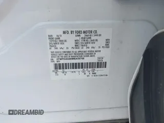 2021 Ford Edge SE with VIN 2FMPK4G98MBA59768, listed as a IAAI auction lot 42166156 with 72,097 mi miles and . Bid and sale history available at DreamBid. Image 9.