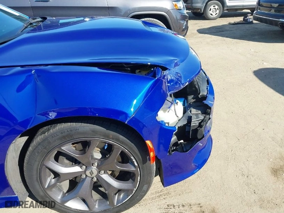 2019 Dodge Charger GT with VIN 2C3CDXHG8KH558676, listed as a IAAI auction lot 41654703 with NaN miles. Bid and sale history available at carsss.com. Image 17.
