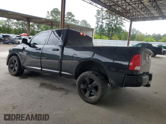 2018 Ram 1500 Tradesman with VIN 1C6RR6FT2JS143322, listed as a Copart auction lot 56588815 with 99,370 mi miles and Salvage title. Bid and sale history available at DreamBid. Image 2.