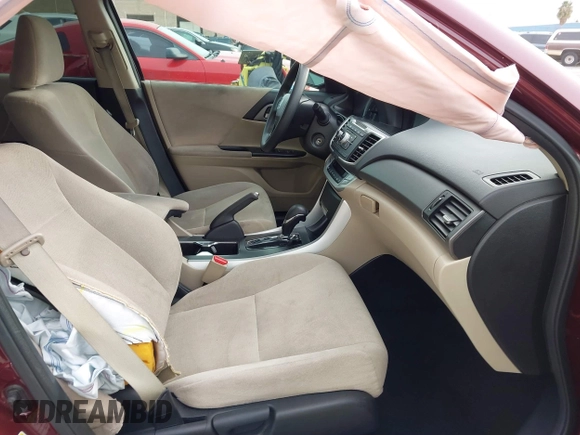 2013 Honda Accord LX z VIN 1HGCR2F39DA283452, wystawiony jako IAAI lot #41600248 z przebiegiem 363 551 mil mil oraz . Historia ofert i sprzedaży dostępna na DreamBid. Obrazek 5.
