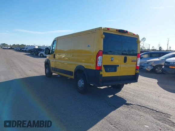 2020 Ram ProMaster Cargo with VIN 3C6TRVAG6LE123753, listed as a IAAI auction lot 41706468 with 122,361 mi miles and . Bid and sale history available at DreamBid. Image 3.