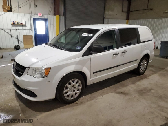 2015 Ram Cargo Van Tradesman with VIN 2C4JRGAG8FR599260, listed as a Copart auction lot 83073904 with 181,119 mi miles and Salvage Title. Bid and sale history available at carsss.com. Image 1.