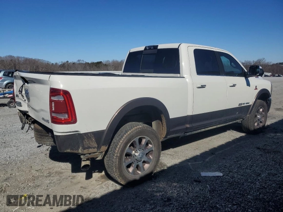 2022 Ram 2500 Longhorn z VIN 3C6UR5GL6NG131450, wystawiony jako Copart lot #46022085 z przebiegiem 63 301 mil mil oraz Szkoda całkowita • Salvage title. Historia ofert i sprzedaży dostępna na DreamBid. Obrazek 3.