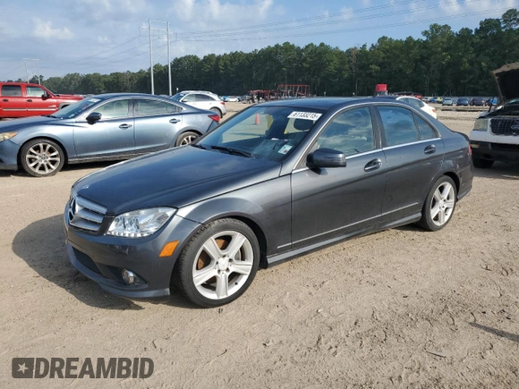 2010 Mercedes-Benz C 300 Sport with VIN WDDGF5EB1AR102933, listed as a Copart auction lot 61133215 with 136,319 mi miles and Salvage title. Bid and sale history available at DreamBid. Image 1.