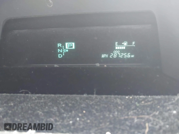 2008 Toyota Prius with VIN JTDKB20U187709573, listed as a IAAI auction lot 42250189 with 287,256 mi miles and . Bid and sale history available at DreamBid. Image 7.