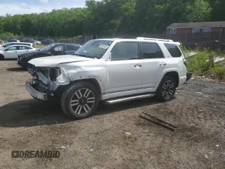 2021 Toyota 4Runner Limited with VIN JTEKU5JR8M5927128, listed as a Copart auction lot 56021885 with 45,869 mi miles and Salvage title. Bid and sale history available at DreamBid. Image 1.