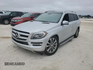 2016 Mercedes-Benz GL with VIN 4JGDF6EE5GA711409, listed as a Copart auction lot 77007854 with 0 mi miles and Salvage Title. Bid and sale history available at carsss.com. Image 1.