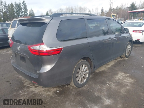 2017 Toyota Sienna XLE with VIN 5TDDZ3DC4HS160419, listed as a IAAI auction lot 41633767 with 84,888 mi miles and . Bid and sale history available at DreamBid. Image 4.