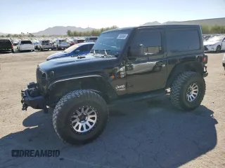 2018 Jeep Wrangler Sport with VIN 1C4GJXAG0JW213206, listed as a Copart auction lot 73032464 with 42,735 mi miles and Salvage Title. Bid and sale history available at carsss.com. Image 1.