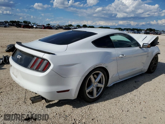 2015 Ford Mustang GT с VIN 1FA6P8CF9F5310525, выставлен на аукционе Copart как лот 55944945 с пробегом 96 978 миль миль и Списание • Salvage title. История ставок и продаж доступна на DreamBid. Изображение 3.