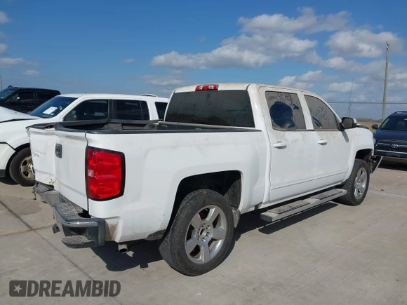 2017 Chevrolet Silverado 1500 LT with VIN 3GCPCREC6HG193694, listed as a IAAI auction lot 41787642 with 1 mi miles. Bid and sale history available at carsss.com. Image 4.