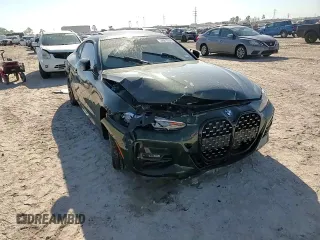 2021 BMW 4 Series 430i xDrive with VIN WBA73AP04MCG51086, listed as a Copart auction lot 48615345 with 36,513 mi miles and Salvage Title. Bid and sale history available at carsss.com. Image 10.