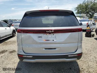2023 Kia Carnival LX with VIN KNDNB4H35P6210204, listed as a Copart auction lot 55009514 with 19,702 mi miles and Salvage Title. Bid and sale history available at carsss.com. Image 6.
