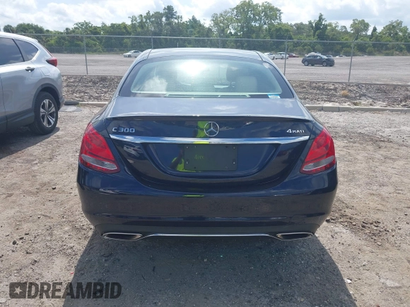 2017 Mercedes-Benz C 300 with VIN 55SWF4KB0HU212438, listed as a IAAI auction lot 42356168 with 59,579 mi miles and . Bid and sale history available at DreamBid. Image 16.