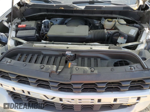 2019 Chevrolet Silverado 1500 Custom with VIN 1GCUYBEF6KZ273462, listed as a Copart auction lot 53993055 with 87,722 mi miles and Salvage Title. Bid and sale history available at DreamBid. Image 11.