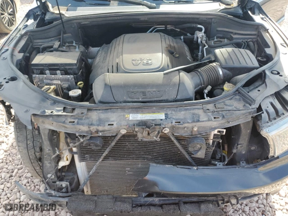 2016 Dodge Durango R/T with VIN 1C4SDHCT5GC502576, listed as a Copart auction lot 42553045 with 107,329 mi miles and Salvage Title. Bid and sale history available at carsss.com. Image 13.
