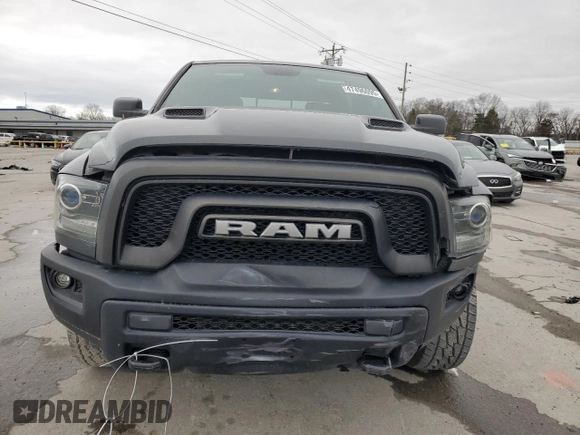2018 Ram 1500 Rebel with VIN 1C6RR7YT7JS236100, listed as a Copart auction lot 47496095 with 91,176 mi miles and Salvage Title. Bid and sale history available at carsss.com. Image 5.