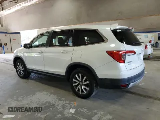 2019 Honda Pilot EX-L z VIN 5FNYF6H55KB080078, wystawiony jako Copart lot #55938415 z przebiegiem 54 857 mil mil oraz Szkoda całkowita • Salvage title. Historia ofert i sprzedaży dostępna na DreamBid. Obrazek 2.
