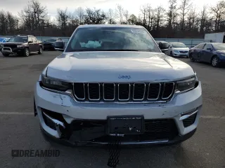 2022 Jeep Grand Cherokee with VIN 1C4RJYB66N8757210, listed as a Copart auction lot 50092995 with 11,087 mi miles and Salvage title. Bid and sale history available at DreamBid. Image 5.