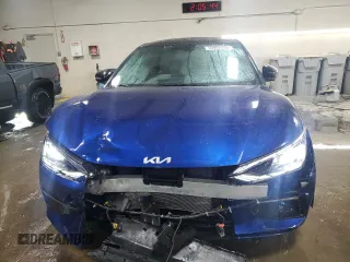 2022 Kia EV6 GT-Line with VIN KNDC4DLC8N5051268, listed as a Copart auction lot 50962335 with 9,589 mi miles and Salvage Title. Bid and sale history available at carsss.com. Image 5.