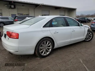 2012 Audi A8 с VIN WAUAVAFD0CN036751, выставлен на аукционе Copart как лот 86383784 с пробегом 96 658 миль миль и Списание • Salvage title. История ставок и продаж доступна на DreamBid. Изображение 3.