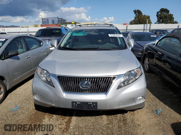 2012 Lexus RX 350 with VIN 2T2BK1BA5CC142073, listed as a Copart auction lot 51083535 with 90,583 mi miles and Non repairable. Bid and sale history available at DreamBid. Image 5.