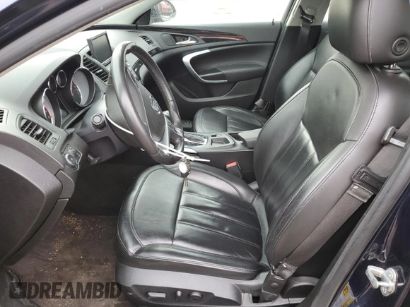 2011 Buick Regal CXL RL2 with VIN 2G4GP5EC1B9174738, listed as a Copart auction lot 45486125 with 51,169 mi miles and Salvage title. Bid and sale history available at DreamBid. Image 7.