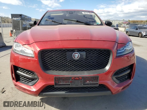 2017 Jaguar F-Pace 20d R-Sport with VIN SADCL2BN5HA086473, listed as a Copart auction lot 85121804 with 93,490 mi miles and Clean Title. Bid and sale history available at DreamBid. Image 5.