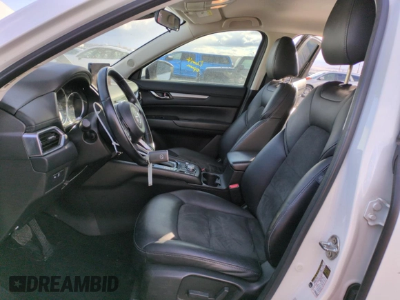 2021 Mazda CX-5 Touring with VIN JM3KFBCM0M0355894, listed as a Copart auction lot 83593464 with 80,703 mi miles and Salvage Title. Bid and sale history available at carsss.com. Image 7.