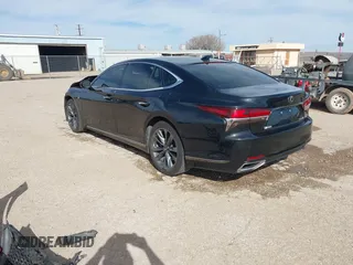 2018 Lexus LS with VIN JTHC51FF5J5001079, listed as a IAAI auction lot 41533894 with 59,150 mi miles. Bid and sale history available at carsss.com. Image 3.