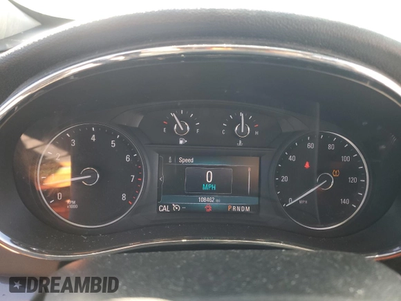 2019 Buick Encore Preferred with VIN KL4CJESB6KB806593, listed as a Copart auction lot 48883565 with 108,462 mi miles and Salvage Title. Bid and sale history available at DreamBid. Image 9.