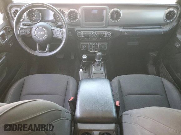 2022 Jeep Gladiator Willys Sport z VIN 1C6HJTAG2NL133000, wystawiony jako Copart lot #58416125 z przebiegiem 65 590 mil mil oraz Szkoda całkowita • Salvage title. Historia ofert i sprzedaży dostępna na DreamBid. Obrazek 8.