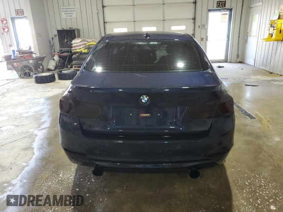 2013 BMW 3 Series 335i with VIN WBA3A9C57DF476154, listed as a Copart auction lot 50139945 with 0 mi miles and Salvage Title. Bid and sale history available at carsss.com. Image 6.