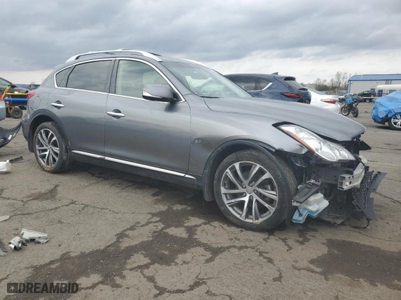 2016 Infiniti QX50 with VIN JN1BJ0RR3GM265315, listed as a Copart auction lot 51841255 with 119,653 mi miles and Salvage Title. Bid and sale history available at carsss.com. Image 4.