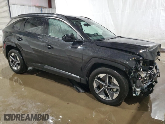 2025 Hyundai Tucson SEL with VIN 5NMJB3DE6SH506957, listed as a Copart auction lot 52078015 with 9,335 mi miles and Non Repairable. Bid and sale history available at carsss.com. Image 4.
