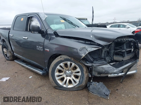 2016 Ram 1500 Lone Star with VIN 1C6RR6LT0GS262645, listed as a IAAI auction lot 41566260 with 154,277 mi miles. Bid and sale history available at carsss.com. Image 1.