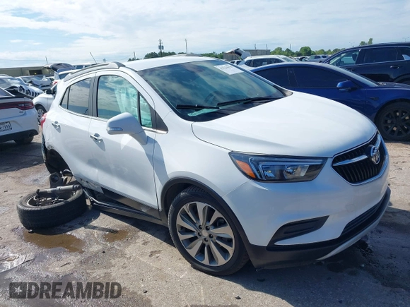 2017 Buick Encore Preferred with VIN KL4CJASB6HB050779, listed as a IAAI auction lot 42226418 with 58,315 mi miles and . Bid and sale history available at DreamBid. Image 1.