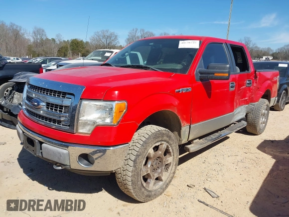 2013 Ford F-150 XL with VIN 1FTFW1EF2DFD62331, listed as a IAAI auction lot 41676224 with 156,450 mi miles. Bid and sale history available at carsss.com. Image 18.