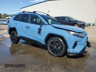2023 Toyota RAV4 Hybrid SE z VIN JTM16RFV3PJ025313, wystawiony jako Copart lot #46288435 z przebiegiem 48 005 mil mil oraz Szkoda całkowita • Salvage title. Historia ofert i sprzedaży dostępna na DreamBid. Obrazek 4.