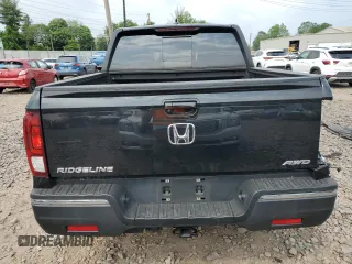 2020 Honda Ridgeline RTL with VIN 5FPYK3F57LB030174, listed as a Copart auction lot 59985415 with 43,095 mi miles and Salvage title. Bid and sale history available at DreamBid. Image 6.