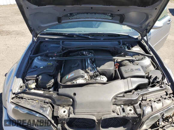 2005 BMW 3 Series M3 with VIN WBSBL93485PN62822, listed as a Copart auction lot 59136745 with 99,184 mi miles and Salvage title. Bid and sale history available at DreamBid. Image 11.