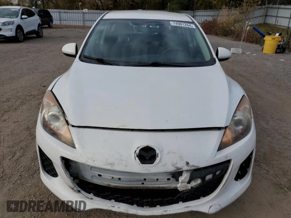2013 Mazda 3 GX with VIN JM1BL1KF1D1730491, listed as a Copart auction lot 74981264 with 129,503 mi miles and Salvage Title. Bid and sale history available at carsss.com. Image 5.